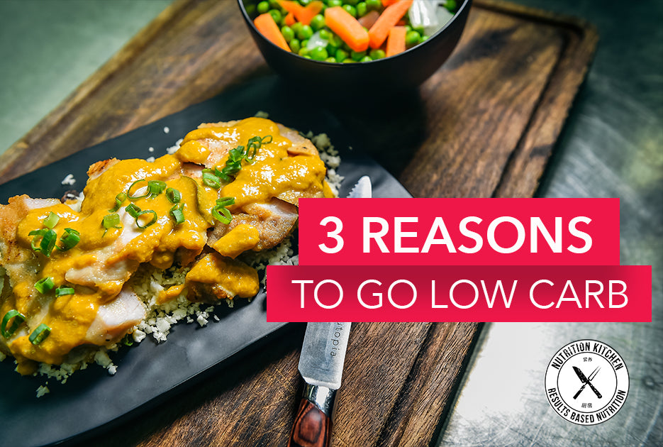 3 Reasons to go on our Low Carb Plan