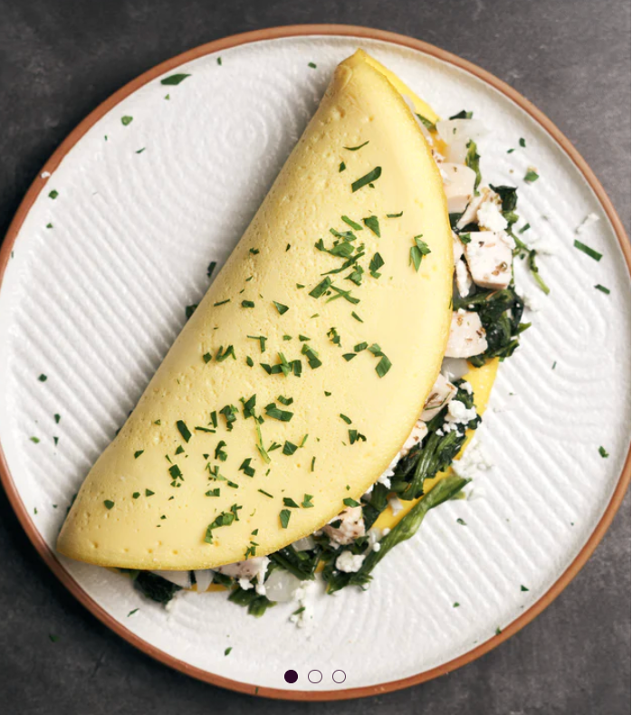 Spinach & Feta Omelette